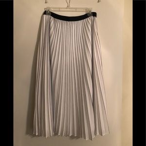 Pleated Midi Skirt